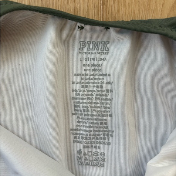 PINK one piece swimsuit in good used condition - Picture 3 of 3